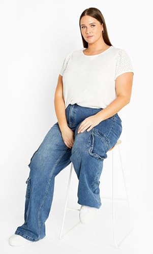 Image of City Chic Plus Size Top, Linny Top