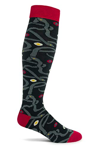 mens Over the Calf Socks, Black, 12-11 US