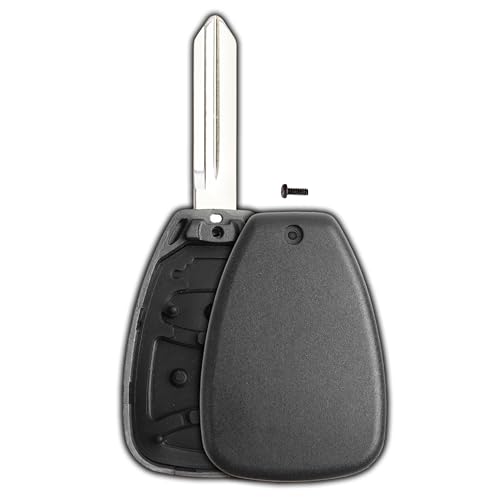 Mando de coche KeylessOption KOBDT04A carcasa de repuesto negra 2