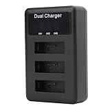 ADAPTATION PARFAITE : La baïonnette s'adapte parfaitement aux batteries NB 13L. Soigneusement fabriqué avec un savoir-faire technique professionnel, une sensation de dureté élevée, capable de serrer fermement la batterie ! Il ne tombera pas lorsqu'il est secoué.