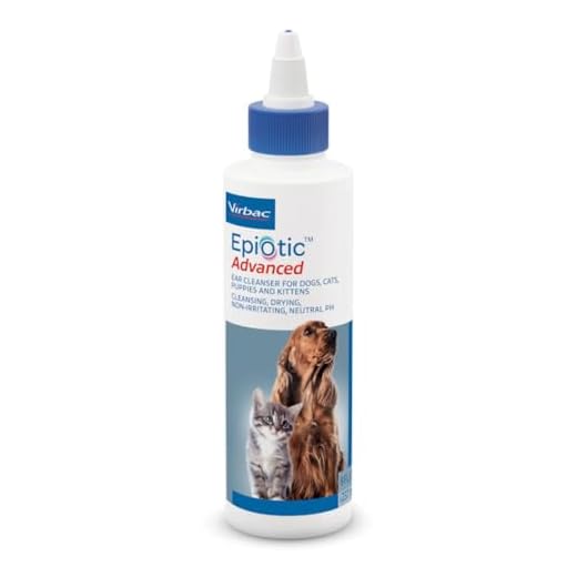 Virbac Epi-Otic Advanced Ear Cleanser for Dogs & Cats, 8 oz