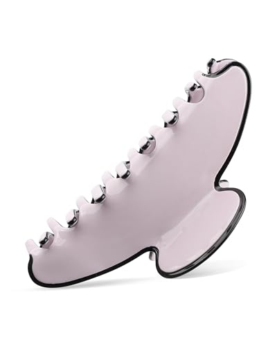 Pinza para cabello grande de acetato 4 pulgadas miniatura 1