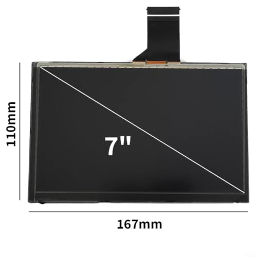 Pantalla LCD de 7 pulgadas para radio de coche ACT3S5370FPC-A1-E Compass 6