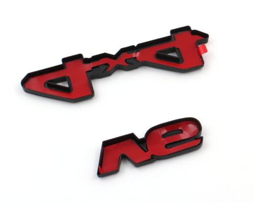 Image of Fits 2016-2023 Gloss Black Tacoma Tailgate Blackout Emblem Overlay KIT V6 4x4 (Gloss Black)