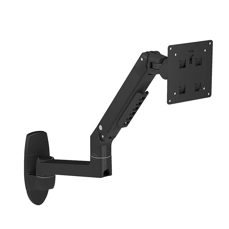 Support de moniteur mural articulé V62W avec bras à ressort mécanique en aluminium blanc