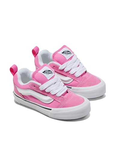 Image of Vans Kids' Knu Skool Shoe - '90s Retro Puffy Fashion Sneakers for Boys & Girls