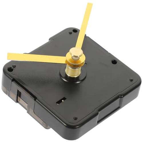 HOLIDYOYO 掛け時計修理用プラスチック製ムーブメント交換部品 対応 静音ウォールクロック機構 多用途オフィス 家用掛時計メカニズム