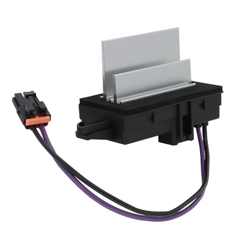 Image of 89018778 Blower Motor Resistor for Auto AC Control Compatible with 2003 2004 2005 2006 Chevy Silverado Suburban 1500 2500 Trailblazer Tahoe, GMC Yukon Envoy, Cadillac Escalade, Replace 15-80567