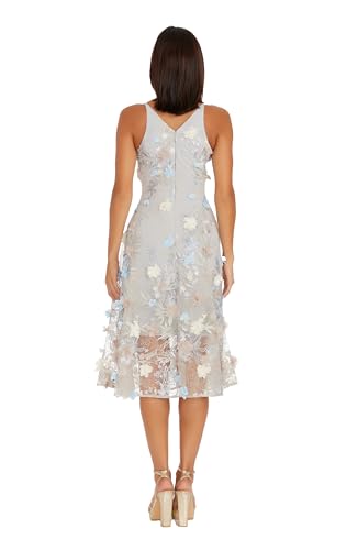 Dress the Population Women's Audrey Fit and Flare Midi Dress3