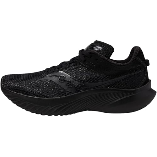 Image of Saucony Womens Kinvara 14 Running Sneakers Shoes - Black
