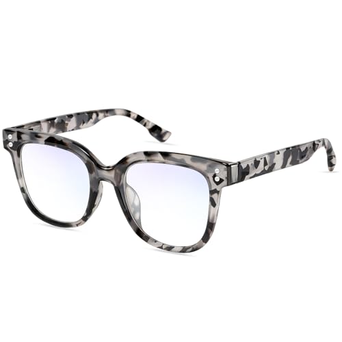 Image of Blue Light Glasses for Woman Men, 99% Blocking Square Frame 1 Pack | UV Filter & Eye Strain,Anti-Glare & Lightweight Eye Protection for Teens and Adults, Ideal for Computers, Gaming and Office