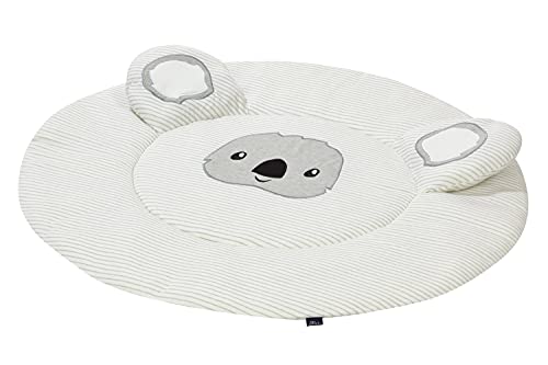 Alvi Krabbeldecke rund | Krabbeldecke 100 cm | Außenmaterial: 100%...