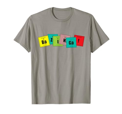 The Big Bang Theory Bazinga Elements Camiseta