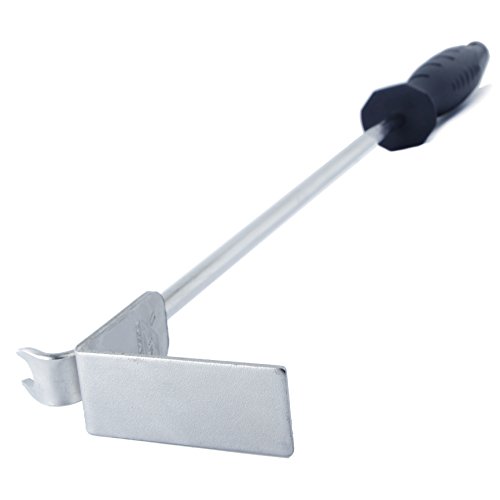 MSY BIGSUNNY Ash Rake for Grills, Charcoal Grills Tool with Rack Lifter, Ash Tool