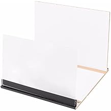 Mobile Phone Screen Amplifier Magnifier 3D HD Video Cellphone Magnifying Glass Stand Holder Phone Screen Projector Accessories Color 9 inch White 8 Inch with Holder