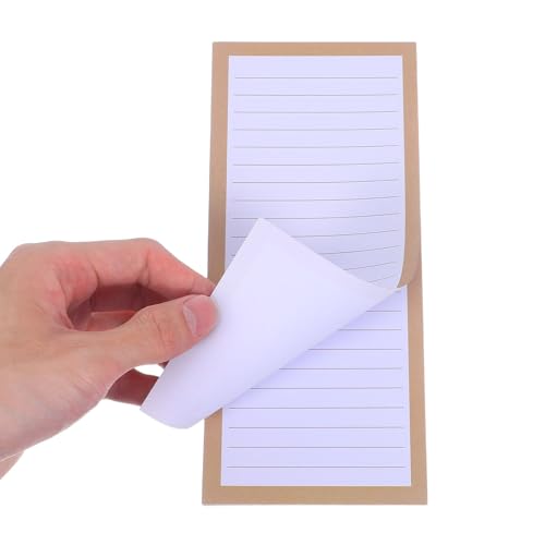 Bloc-notes magnétique pour préparation des repas et liste de courses - 5