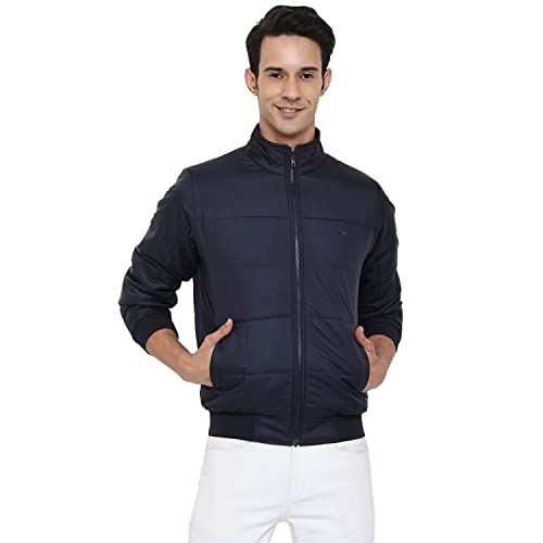 Image of Cantabil Men Navy Blue Jacket (CJ5421 NAVY)