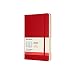 Moleskine Agenda 2022, Agenda Journalier 12 Mois avec Couverture Rigide et Fermeture Élastique, Agenda Planner, Grand Format 13 x 21 cm, Rouge Écarlate, 400 Pages