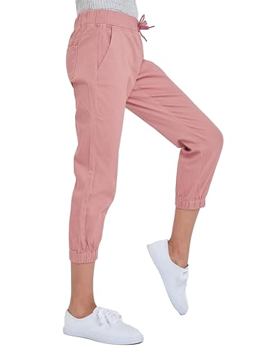 YMI Jeans Girls Twill Joggers2