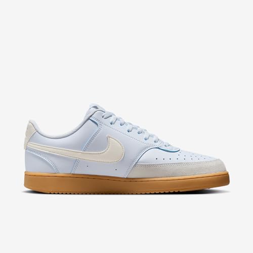 Nike Nike Men's Court Vision Low Football Grey/Pale Ivory/Gum Light Brown 9 Medium