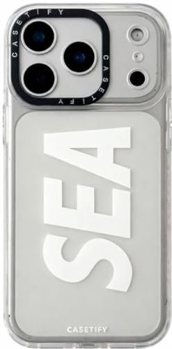 Image of for iPhone 17 Pro Max SEA Case Transparent, Grip Case Silicon Slim Fit Shock-Absorbing TPU Bumper & Anti-Yellowing Clear Protective Back Cover for iPhone 17 Pro Max (White,01)