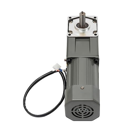 Gdrasuya10 LD-110V120W30K Electric Gear Motor 110V 120W 30K Single-Phase High Torque Ac Gear Reducer Motor 45 Rpm Variable Speed Controller Gear Reduction Electric Motor 90° Right Angle Output 20 Nm thumb #8
