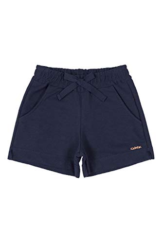 Shorts Infantil Em Moletinho, Quimby, Meninas, Azul Escuro, 01