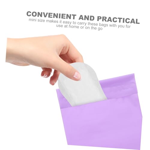 100 bolsas desechables para productos femeninos con sello miniatura 3
