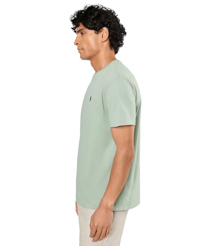 Image of POLO RALPH LAUREN Men's Classic Fit Jersey Crewneck T-Shirt Light Green SM