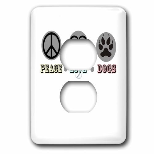 Cache-prise Peace Love une touche d'harmonie et de bonheur chez vous