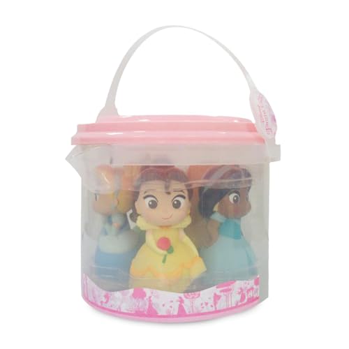 Image of Disney Store Official Bath Set (Disney Princess) - Kids Bath Accessories with Beloved Disney Princesses & Charcters - Colorful and Fun Bath Time Essentials for Kids - Suitable for All Ages