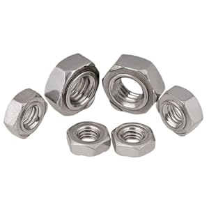 FRAOMHFW Sechskant Schweißmutter M3-M12 (5PCS)