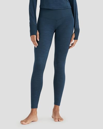 Terramar Women's Standard Cloud Nine 4-Way Stretch Brushed Tight, Nightshadow