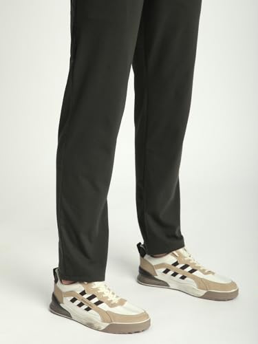 Image of MARK LEUTE Regular Fit Striped Track Pant for Men