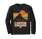 Photo Gallery canyon kingdom az - maglietta da viaggio in stile retrò con montagne dell arizona maglia a manica Photo Gallery canyon kingdom az - maglietta da viaggio in stile retrò con montagne dell arizona maglia a manica