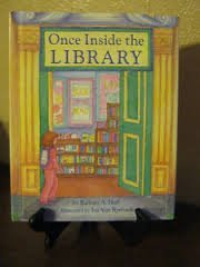 Hardcover Once Inside the Library Book