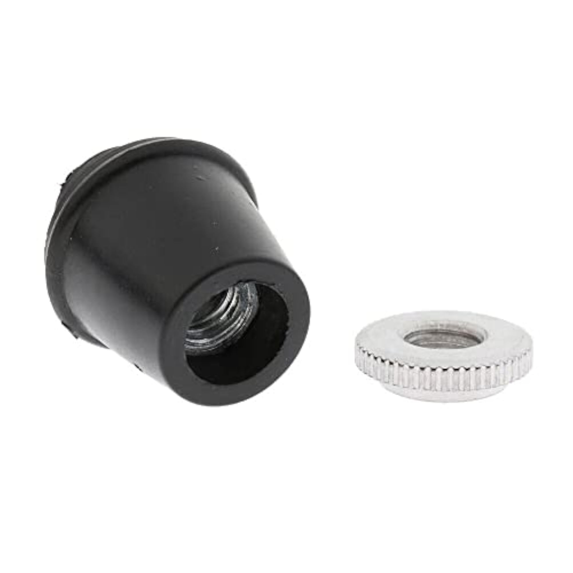 2pcs/set Threaded Bass Drum Spur Rubber Feet