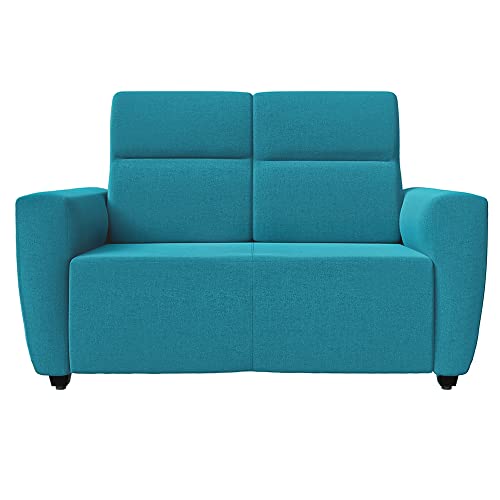 Image of Wakefit Sofa Set | 3 Year Warranty | Sofa 2 Seater, 2 Seater Sofa for Living Room, Wooden Sofa Set, Couch Sofa for Living Room, Sofa for Living Room - Belize(Malphino : Malibu Green)