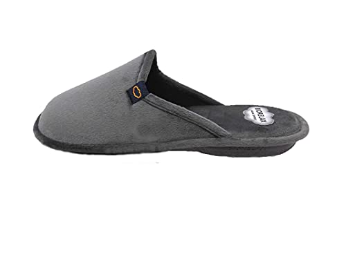 Cosdam Zapatilla de estar por casa/Hombre/Biorelax/Empeine Suapel/Talón acolchado/Color Gris/Mod. Nube Bordada/Talla 41 Cover