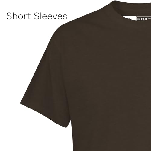 Drake Waterfowl Men's Old School Oval T-Shirt | Casual Lightweight Cotton Blend Tee with Back Logo Print3