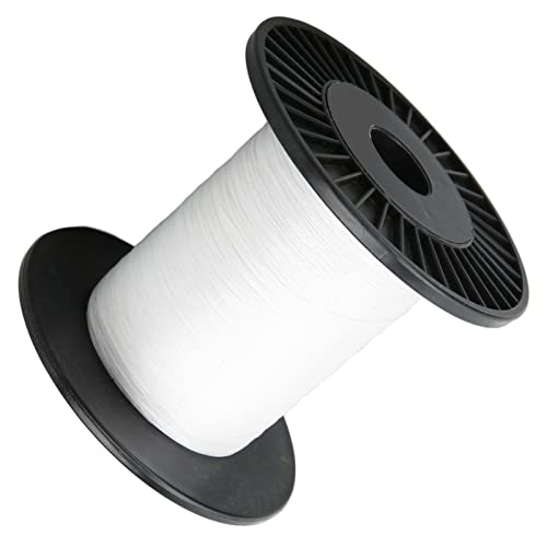 SUNGOOYUE Weiße 500m Geflochtene PE-Angelschnur, Hochfeste 8-Stränge Multifilament-geflochtene PE-Angelschnur für…