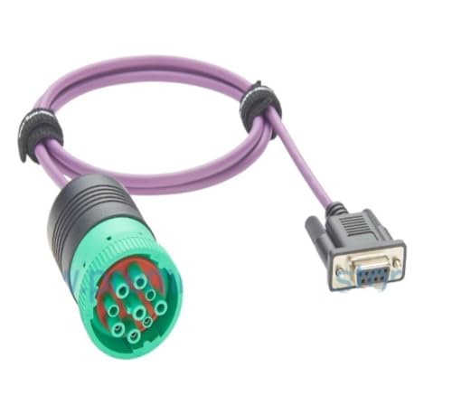 Cable J1939 a DB9 conector tipo 2 para conectar escaner de diagnosis a camiones y autobuses