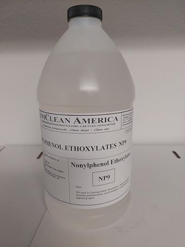 Nonylphenol Ethoxylates NP9 Surfactant - UniClean America - Made in USA - Size: 64 fl oz