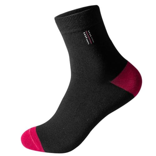Contrast Colored Mid Length Socks That are Less Prone to Pilling in Autumn and Winter, Casual Long Socks2