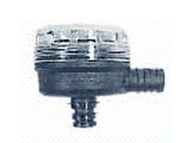 FLOJET CORPORATION 01740-012A IN-LINE FILTER 1/2 BARB TO QUAD 01740-012 PORT 90 DEGREE