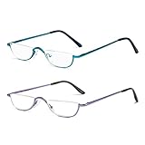 Matériaux avancés, verres transparents. Monture en alliage métallique de qualité supérieure, lentille entièrement grossissante, cadre en métal léger et flexible. Verres transparents résistants aux rayures et aux chocs