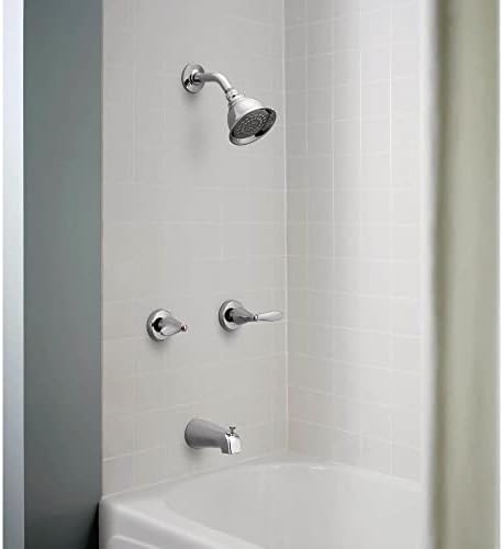 Chrome Elegance: Moen 2-Handle Shower Faucet Review