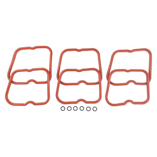 Image of Valve Cover Gasket Set 3930906 3902666 Compatible with Cummins 4BT 3.9L 6BT 5.9L 12V Engine for 1989-1998 Dodge Ram 2500 3500