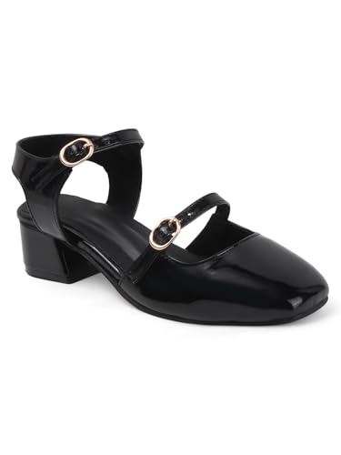 Image of TRYME Trendy Solid Stylish Heel Sandals For Women And Girls
