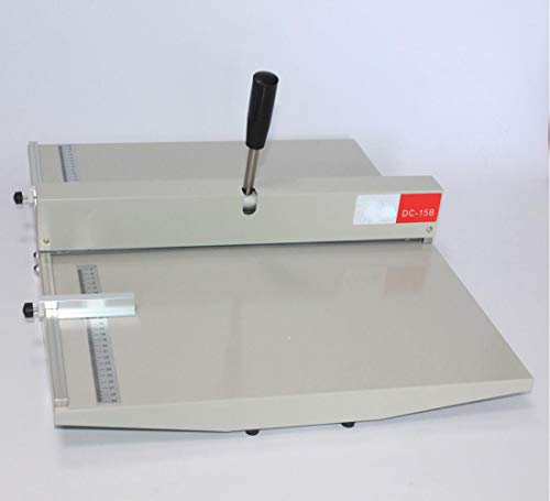 Manual Creasing Machine - SHengwin Paper Card Creaser Scorer Perforator 18\" 460mm Creasing Scoring Perforating Machine Bindery Equipment with 2 Positioning Blocks - Thumbnail 5